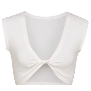 SKIMS twist crop top